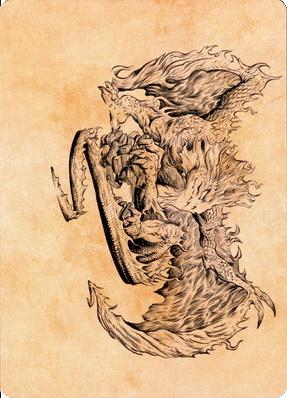 Miirym, Sentinel Wyrm Art Card [Commander Legends: Battle for Baldur's Gate Art Series] | Webway Games