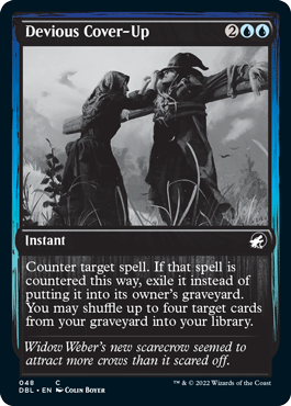 Devious Cover-Up [Innistrad: Double Feature] | Webway Games