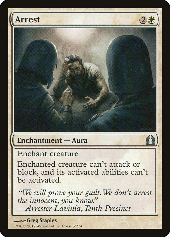 Arrest [Return to Ravnica] | Webway Games