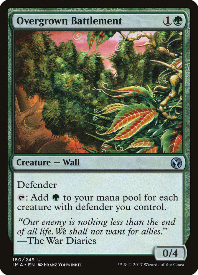 Overgrown Battlement [Iconic Masters] | Webway Games