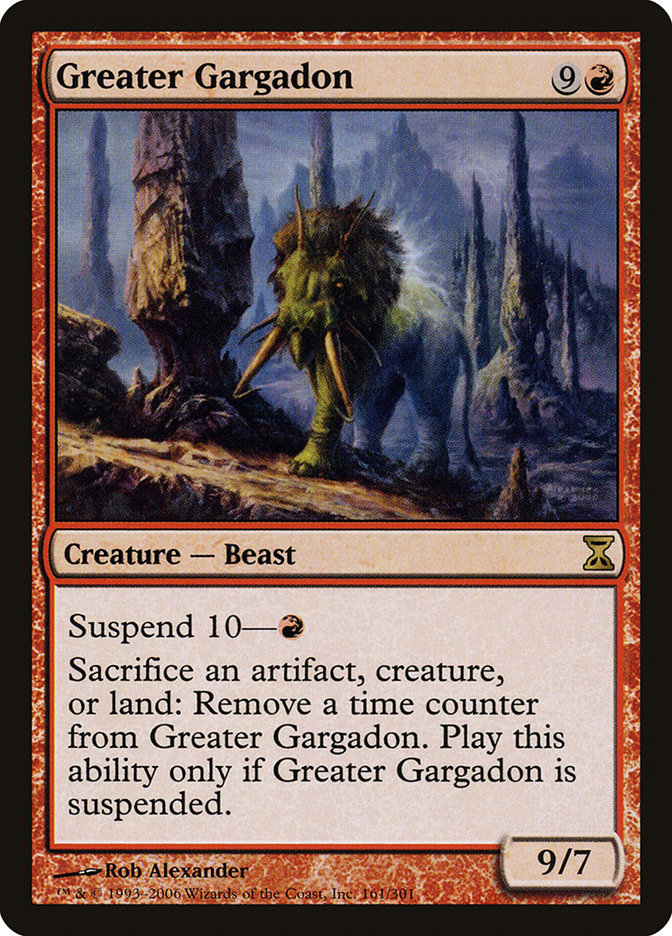 Greater Gargadon [Time Spiral] | Webway Games