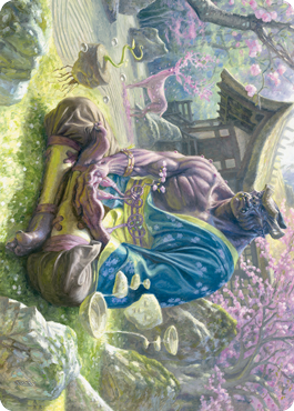 Kosei, Penitent Warlord Art Card [Kamigawa: Neon Dynasty Art Series] | Webway Games