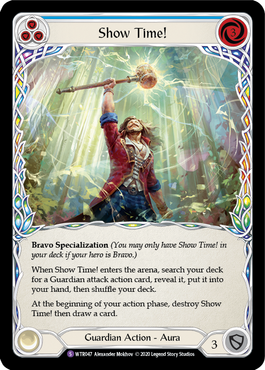 Show Time! [U-WTR047] (Welcome to Rathe Unlimited)  Unlimited Rainbow Foil | Webway Games