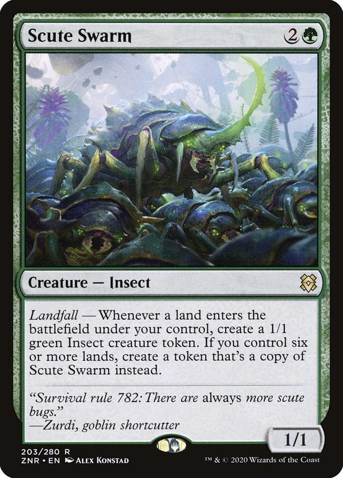 Scute Swarm [Zendikar Rising] | Webway Games