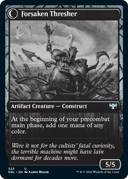 Foreboding Statue // Forsaken Thresher [Innistrad: Double Feature] | Webway Games