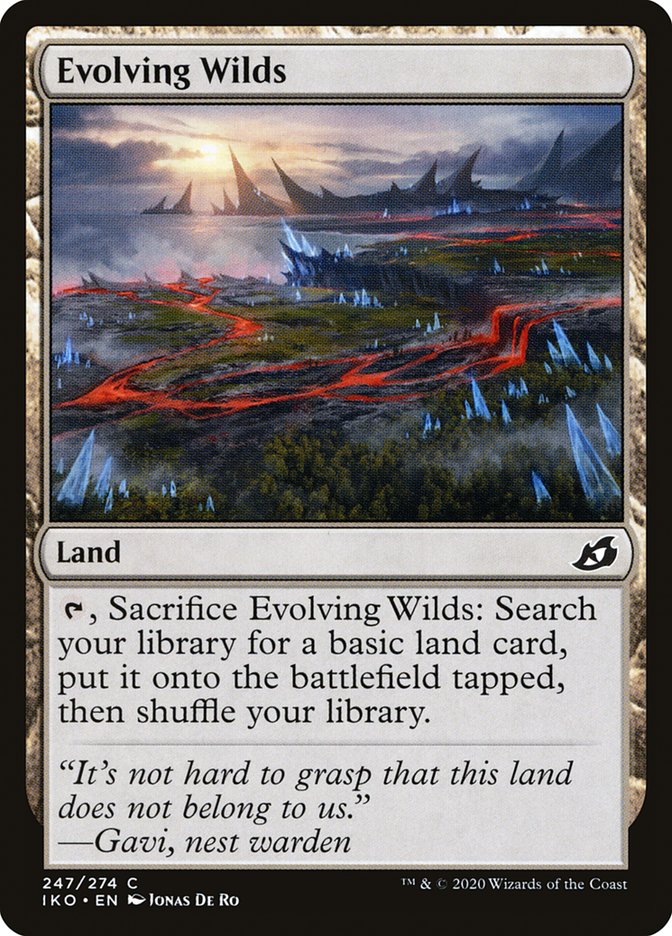 Evolving Wilds [Ikoria: Lair of Behemoths] | Webway Games