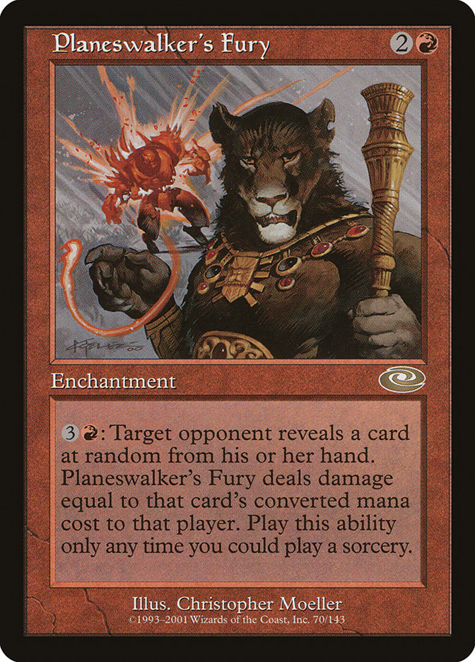 Planeswalker's Fury [Planeshift] | Webway Games