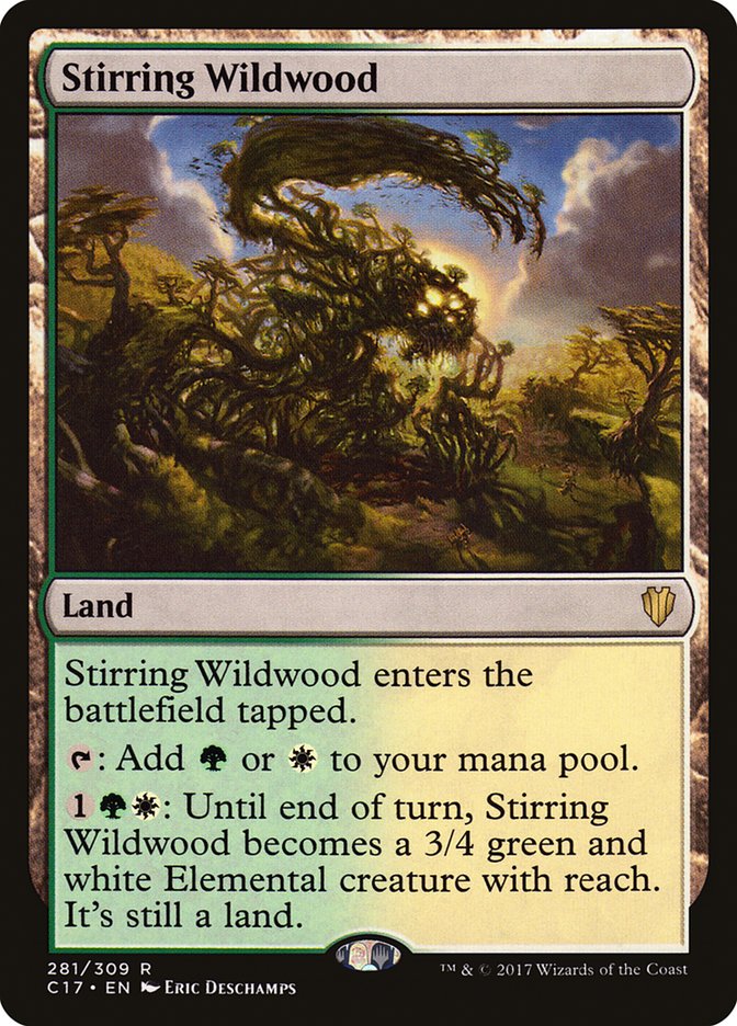 Stirring Wildwood [Commander 2017] | Webway Games