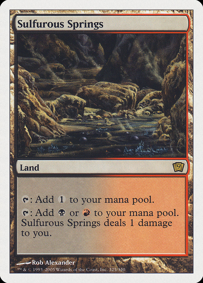 Sulfurous Springs [Ninth Edition] | Webway Games