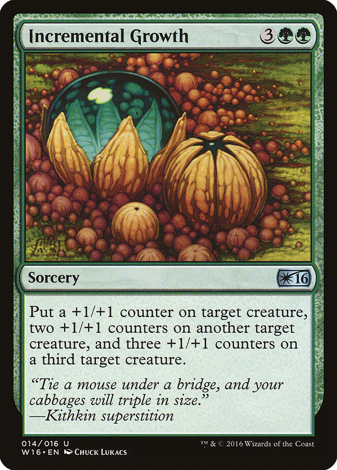 Incremental Growth [Welcome Deck 2016] | Webway Games