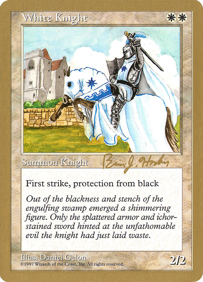 White Knight (Brian Hacker) [World Championship Decks 1998] | Webway Games