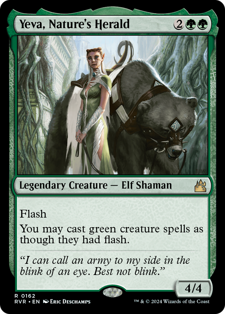 Yeva, Nature's Herald [Ravnica Remastered] | Webway Games