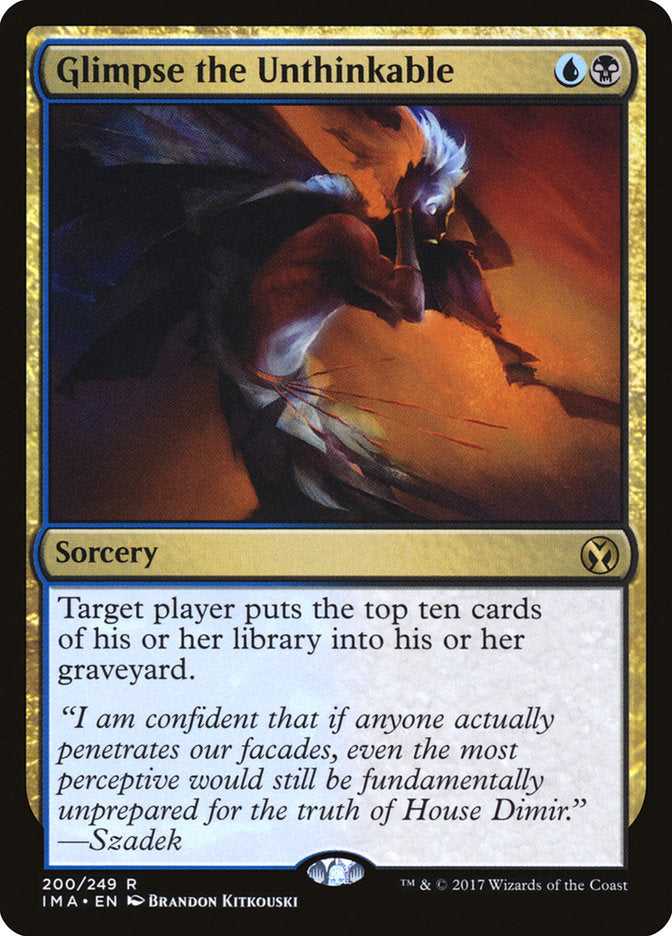 Glimpse the Unthinkable [Iconic Masters] | Webway Games