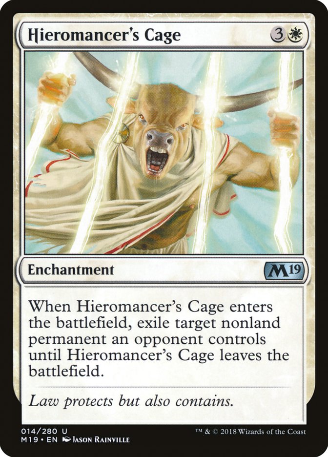 Hieromancer's Cage [Core Set 2019] | Webway Games