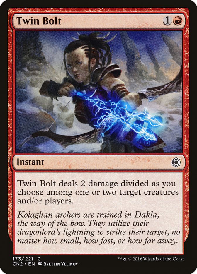 Twin Bolt [Conspiracy: Take the Crown] | Webway Games