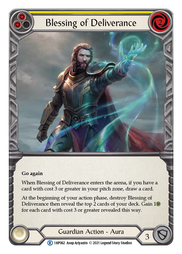 Blessing of Deliverance (Yellow) [1HP062] | Webway Games