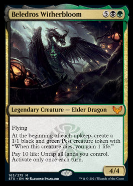 Beledros Witherbloom [Strixhaven: School of Mages] | Webway Games