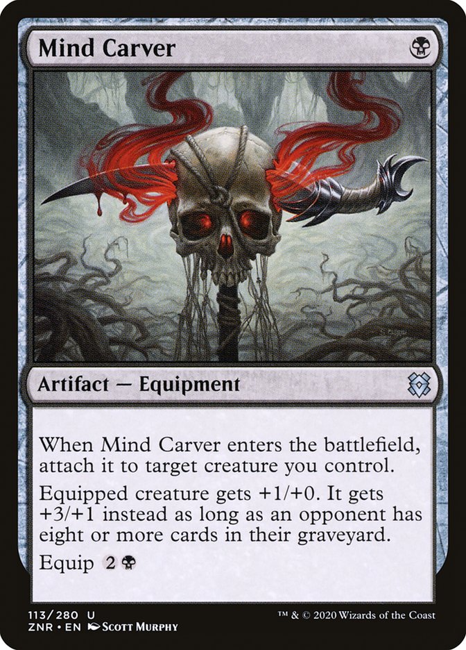 Mind Carver [Zendikar Rising] | Webway Games