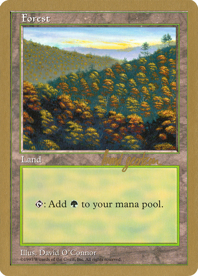 Forest (sg448) (Svend Geertsen) [World Championship Decks 1997] | Webway Games
