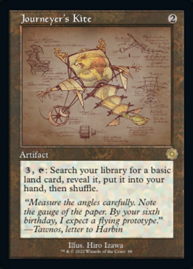 Journeyer's Kite (Retro Schematic) [The Brothers' War Retro Artifacts] | Webway Games