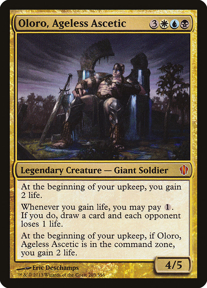 Oloro, Ageless Ascetic [Commander 2013] | Webway Games