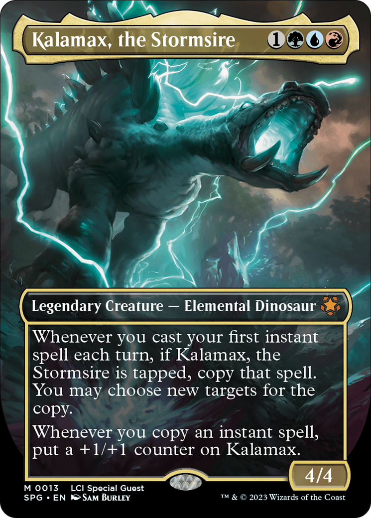 Kalamax, the Stormsire (Borderless) [The Lost Caverns of Ixalan Special Guests] | Webway Games
