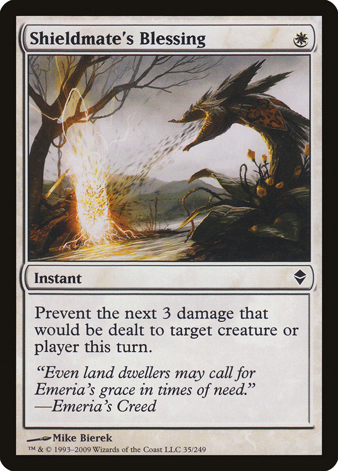 Shieldmate's Blessing [Zendikar] | Webway Games