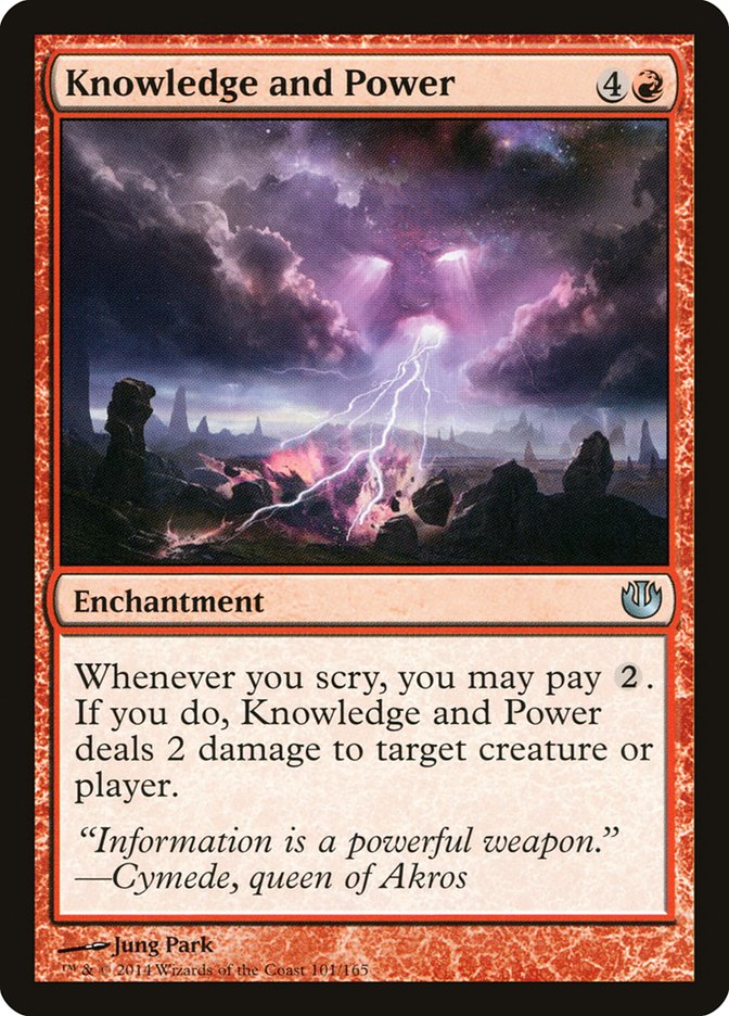 Knowledge and Power [Journey into Nyx] | Webway Games