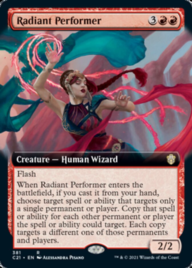 Radiant Performer (Extended) [Commander 2021] | Webway Games
