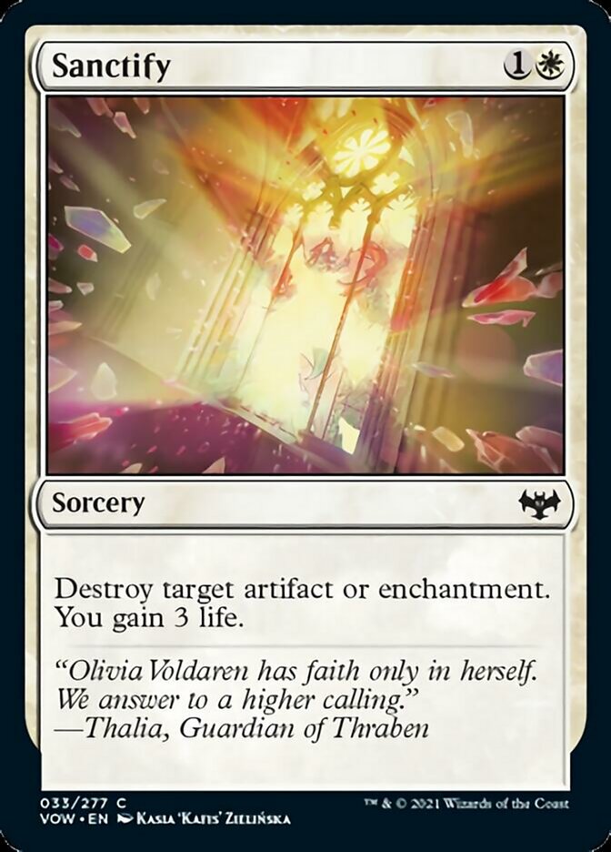 Sanctify [Innistrad: Crimson Vow] | Webway Games