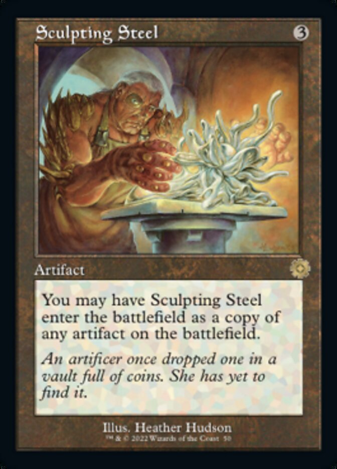 Sculpting Steel (Retro) [The Brothers' War Retro Artifacts] | Webway Games