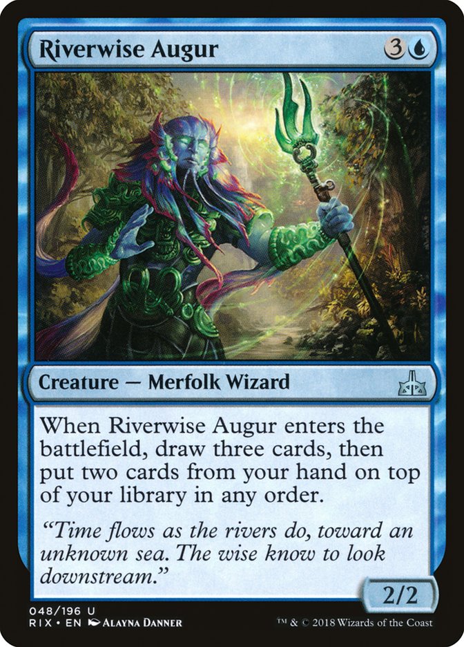 Riverwise Augur [Rivals of Ixalan] | Webway Games