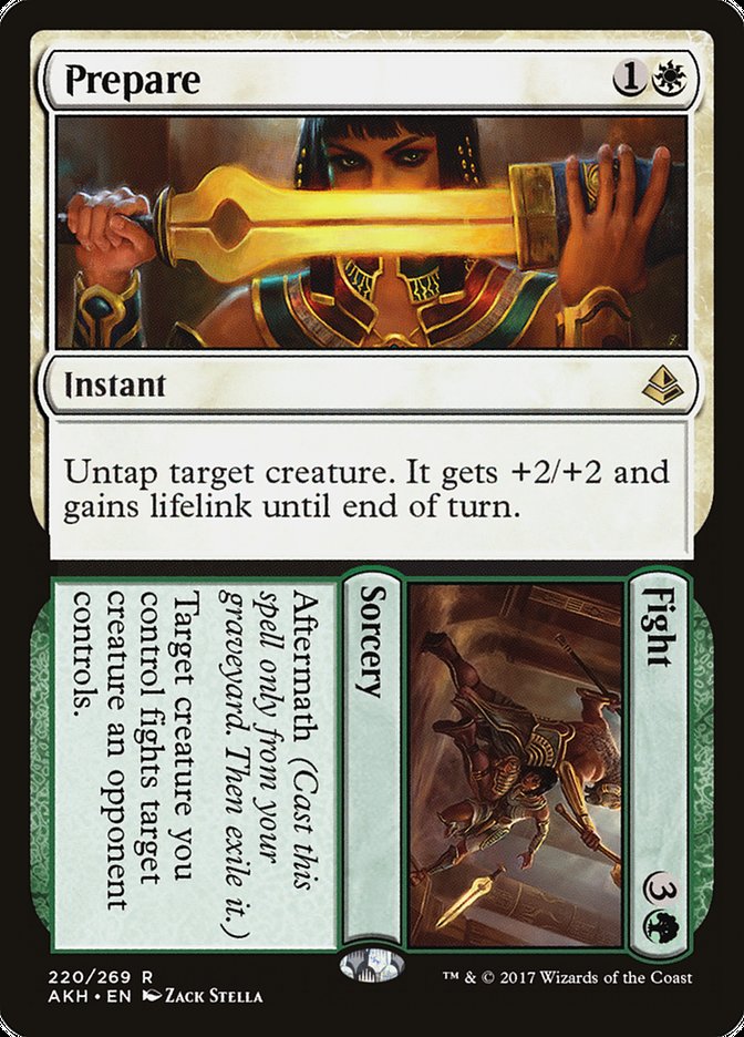 Prepare // Fight [Amonkhet] | Webway Games