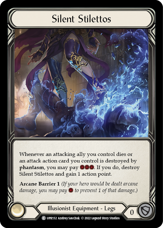 Silent Stilettos [UPR152] (Uprising)  Rainbow Foil | Webway Games