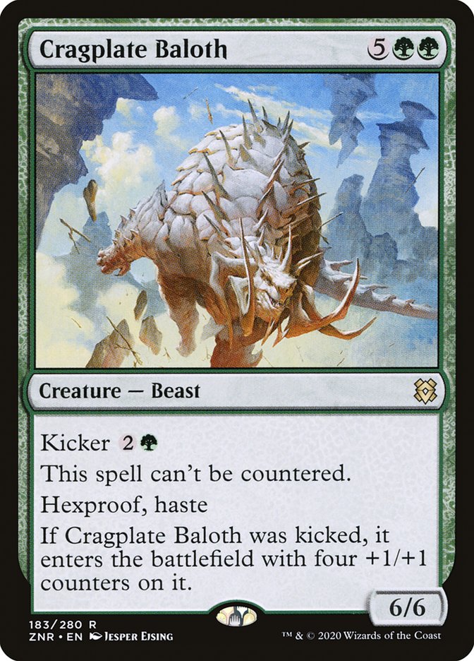 Cragplate Baloth [Zendikar Rising] | Webway Games
