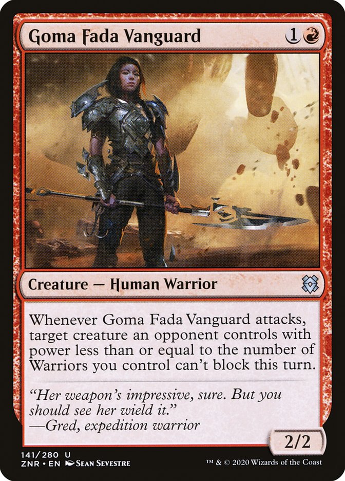 Goma Fada Vanguard [Zendikar Rising] | Webway Games