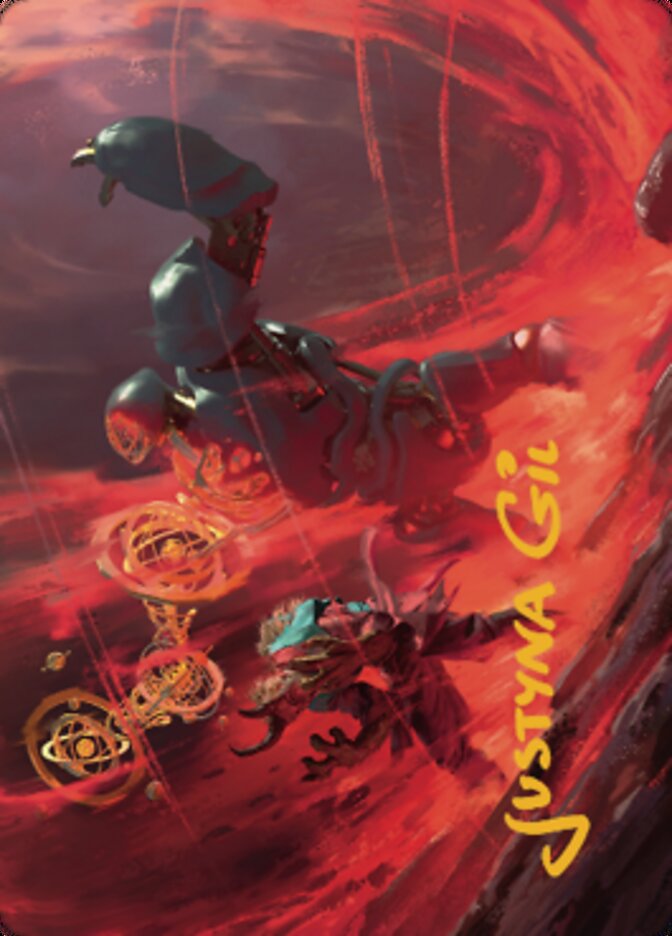 Twinferno Art Card (Gold-Stamped Signature) [Dominaria United Art Series] | Webway Games