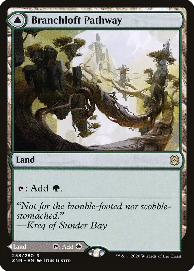 Branchloft Pathway // Boulderloft Pathway [Zendikar Rising] | Webway Games