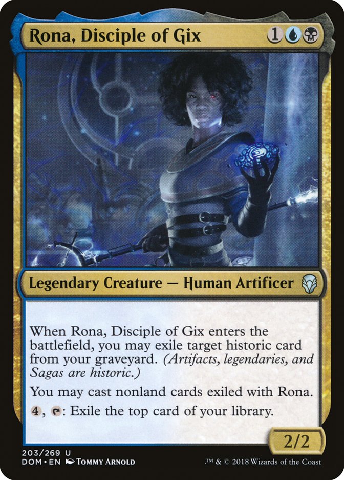 Rona, Disciple of Gix [Dominaria] | Webway Games