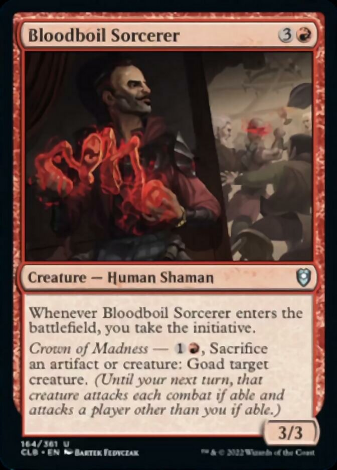 Bloodboil Sorcerer [Commander Legends: Battle for Baldur's Gate] | Webway Games