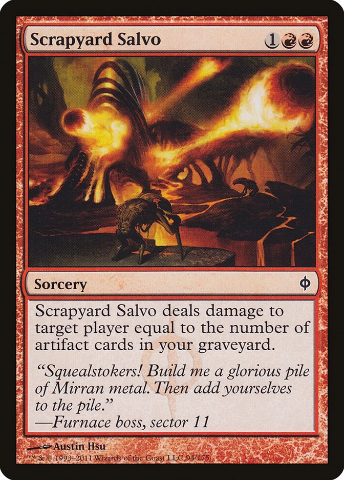 Scrapyard Salvo [New Phyrexia] | Webway Games
