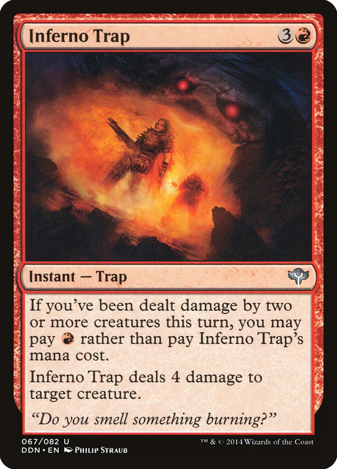 Inferno Trap [Duel Decks: Speed vs. Cunning] | Webway Games
