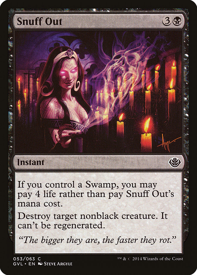Snuff Out (Garruk vs. Liliana) [Duel Decks Anthology] | Webway Games