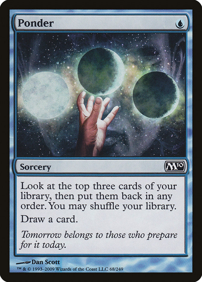 Ponder [Magic 2010] | Webway Games