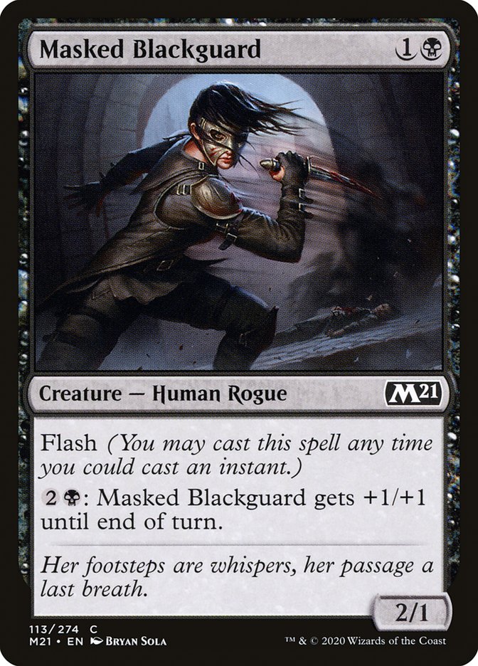 Masked Blackguard [Core Set 2021] | Webway Games