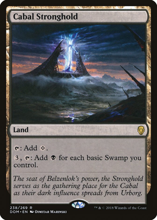 Cabal Stronghold [Dominaria] | Webway Games