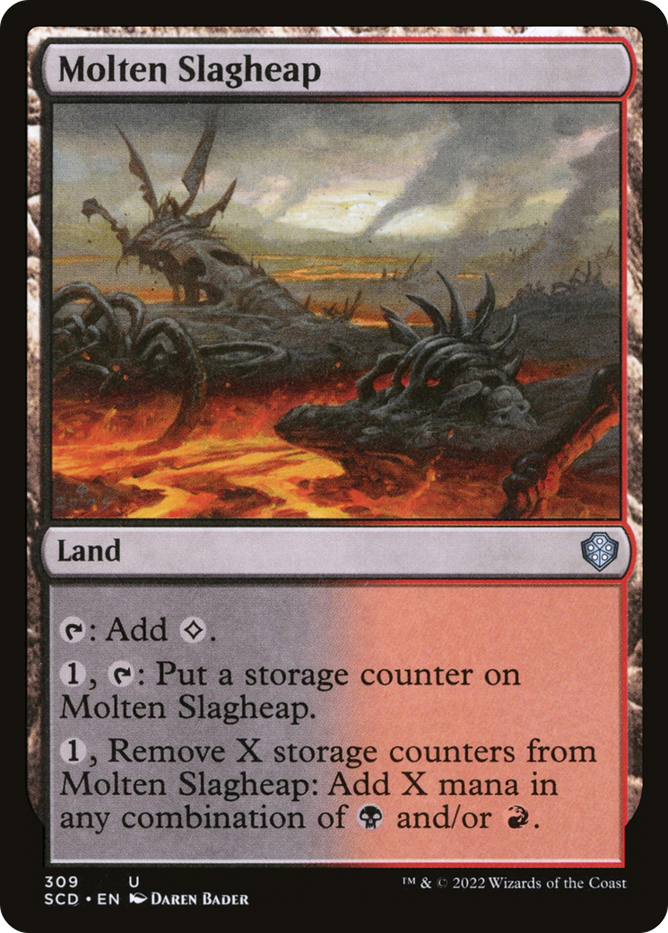 Molten Slagheap [Starter Commander Decks] | Webway Games