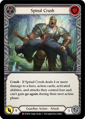 Spinal Crush [U-WTR044] (Welcome to Rathe Unlimited)  Unlimited Normal | Webway Games