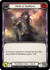 Shrill of Skullform (Red) [EVR116] (Everfest)  1st Edition Normal | Webway Games