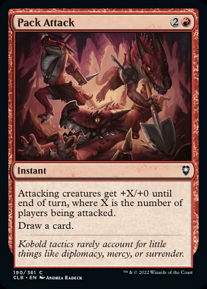 Pack Attack [Commander Legends: Battle for Baldur's Gate] | Webway Games